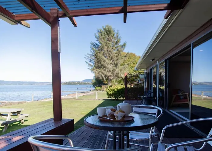 Ferienhaus Parawai Lakehouse Sanctuary Rotorua